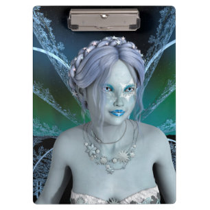 Winter Fairy Klemmbrett