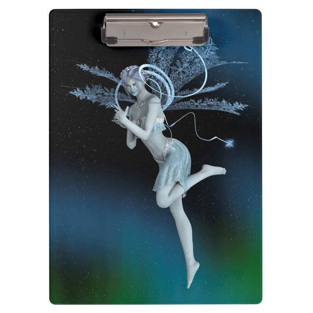 Winter Fairy Klemmbrett (Vorderseite)