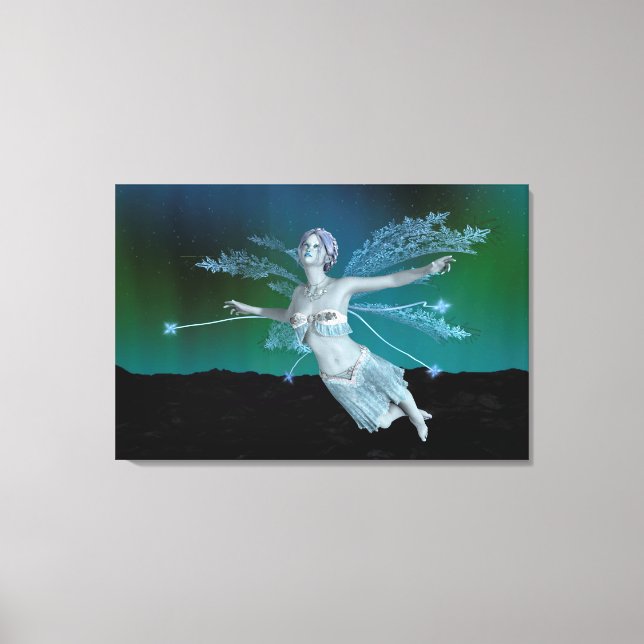 Winter Fairy Leinwanddruck (Vorderseite)