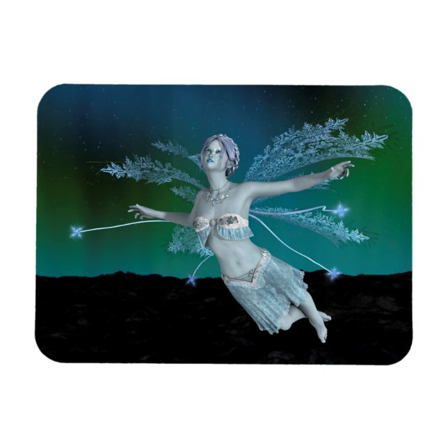 Winter Fairy Magnet (Horizontal)