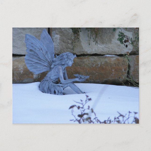 Winter Fairy Postkarte (Vorderseite)