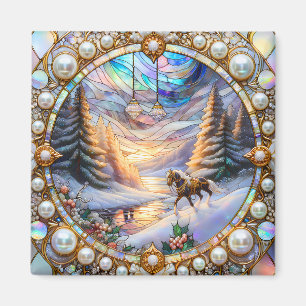 Winter Fantasy Magnet