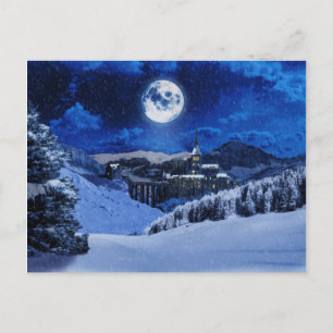 Winter Fantasy Postcard Postkarte