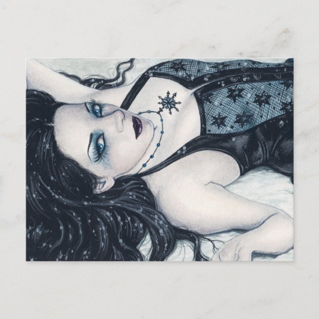 Winter Fantasy Postcard Postkarte (Vorderseite)
