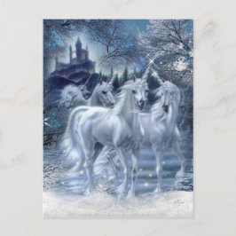 Winter Fantasy Postkarte