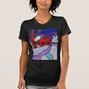 Winter-Farbe durch Piliero T-Shirt