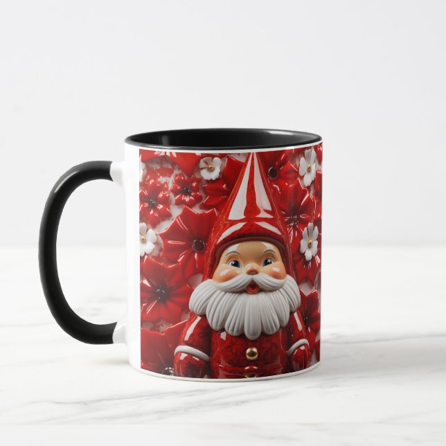 Winter Festive 3D Tasse - Ideal für gemütlichen Ur (Links)