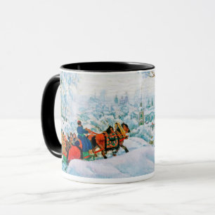 "Winter" Fine Art Christmas Geschenk Tasse