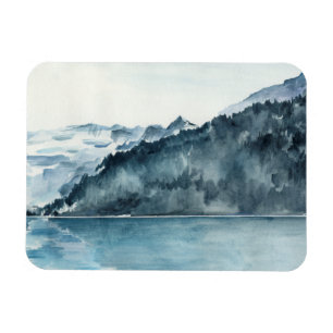 Winter-Fjorde Magnet