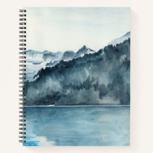 Winter Fjords Notizbuch