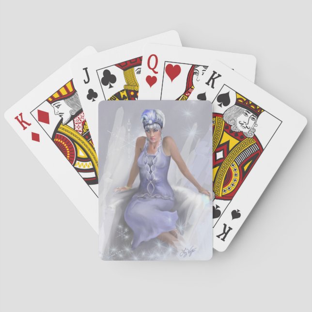 Winter Flame Playing Cards Spielkarten (Rückseite)