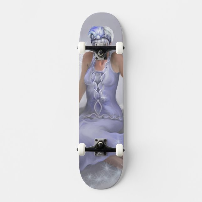 Winter Flame Skateboard (Vorderseite)