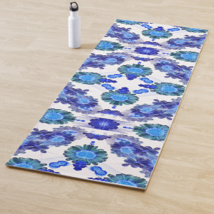 Winter Fleurs.... Yogamatte