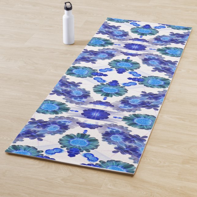 Winter Fleurs.... Yogamatte (Beispiel)