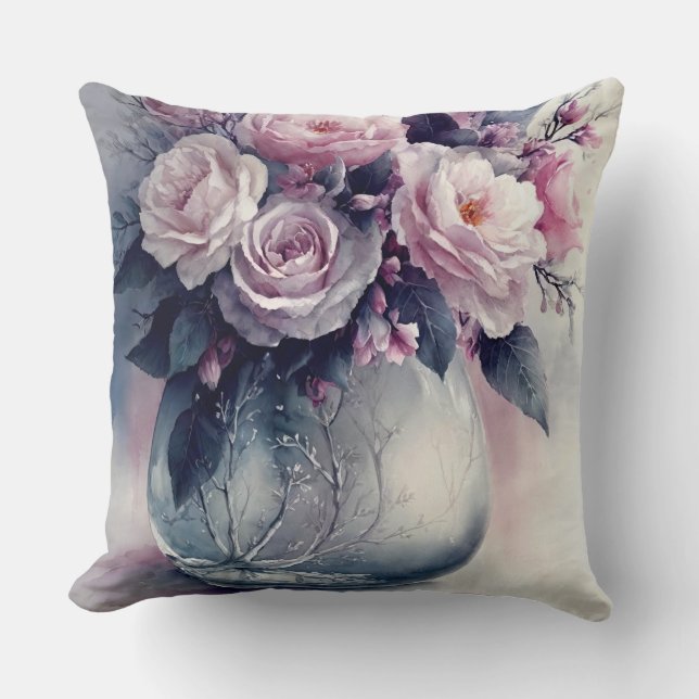 Winter floral kissen (Vorderseite)