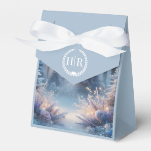 Winter Florals in Mattierten Kiefern Geschenkschachtel