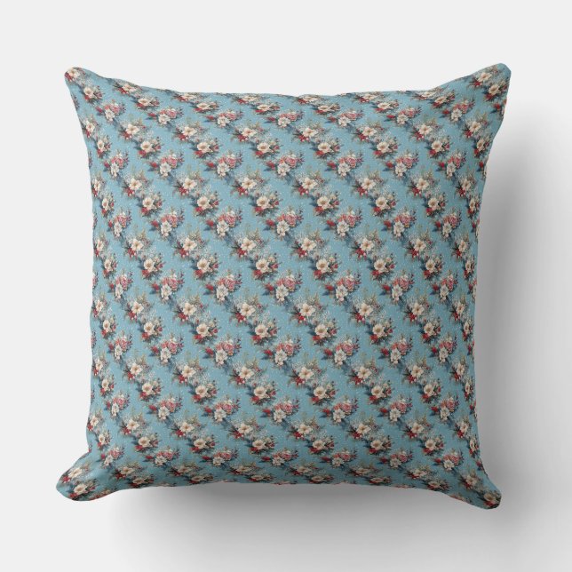 Winter Florals Kissen (Vorderseite)