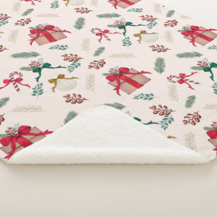 Winter Foliage Weihnachtsgeschenke Sherpadecke