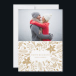 WINTER FOLIAGE WREATH | STYLISH HOLIDAY CARD FEIERTAGSKARTE<br><div class="desc">WINTER FOLIAGE WREATH | STYLISH GREETING CARD</div>