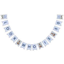 Winter Forest Birthday Banner