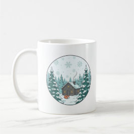 Winter Forest Ceramic Mug (11oz) Kaffeetasse
