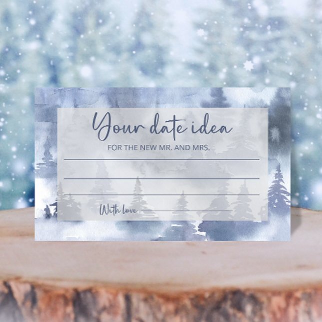 Winter Forest Date Ideen. Datum jar Begleitkarte (Von Creator hochgeladen)