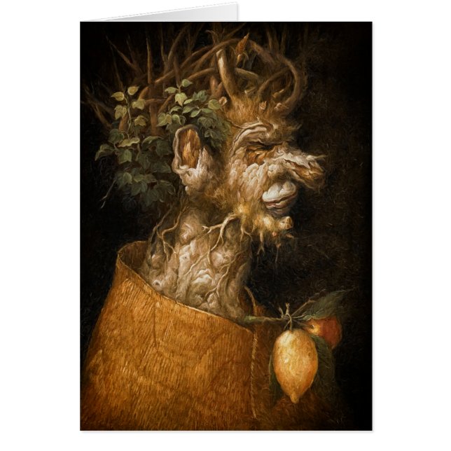 Winter Four Seasons Giuseppe Arcimboldo Blank (Vorne)