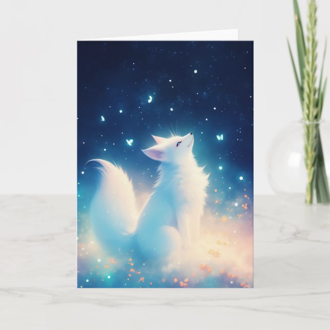 Winter Fox Arctic Whisky Karte (Vorderseite)