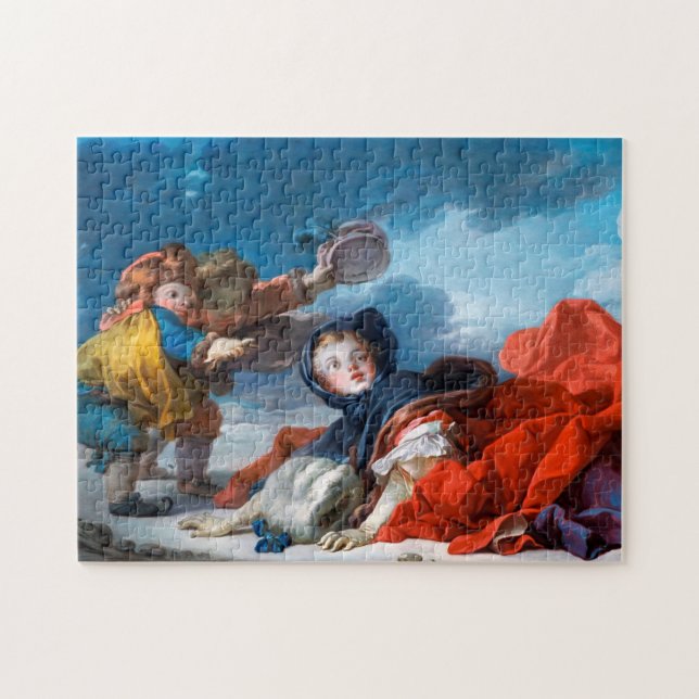 Winter, Fragonard (Horizontal)