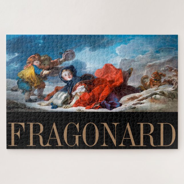 Winter, Fragonard (Horizontal)