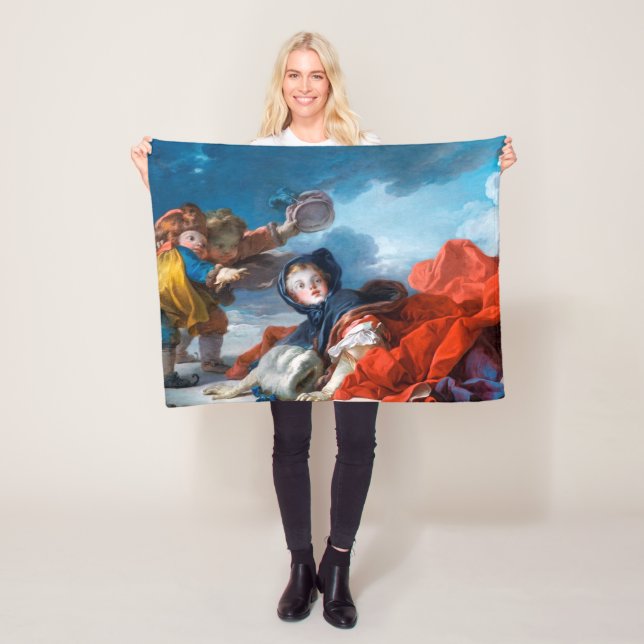 Winter, Fragonard Fleecedecke (Beispiel)