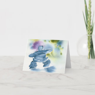 "WINTER-FREUND" Anmerkungs-Karte Karte