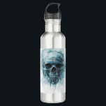 Winter Frost Skull Edelstahlflasche<br><div class="desc">Winter Frost Skull</div>