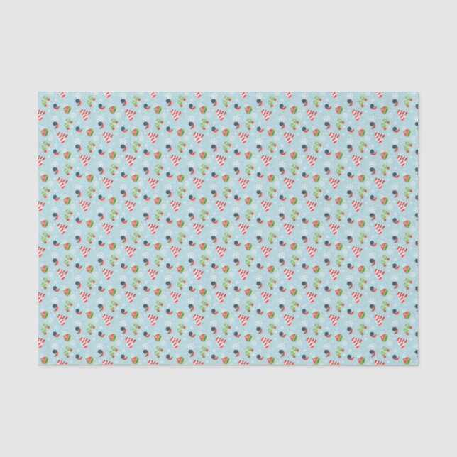 Winter Fun Muster Seidenpapier (Vorderseite)