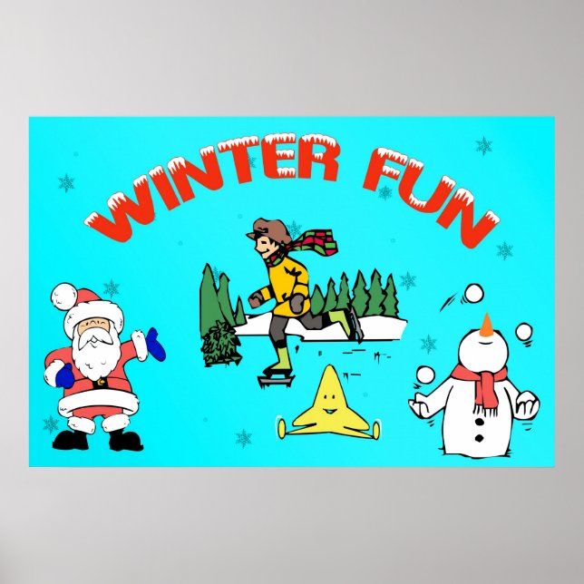 Winter Fun Poster (Vorne)