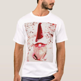 Winter Garden Gnome Ken Gage Fotografie T-Shirt