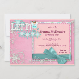 Winter Geburtstag Einladung