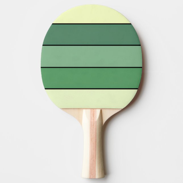 Winter Gelbe Streifen auf Wasserfarbpapier Tischtennis Schläger (Vorderseite)