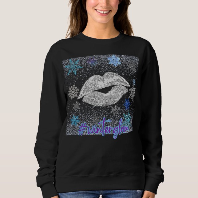 Winter Glam Sweatshirt (Vorderseite)