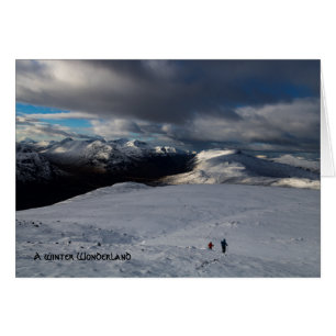 Winter Glencoe Schottland Landschaft