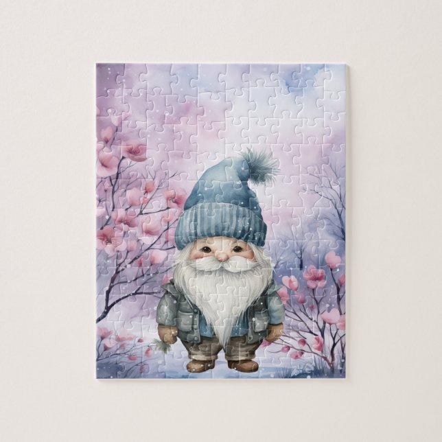 Winter Gnome Medium Complexity_04 Jigsaw Puzzle (Vertikal)