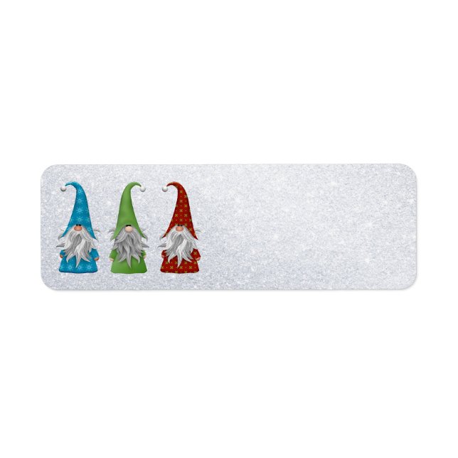 Winter Gnomes Address Labels (Vorne)