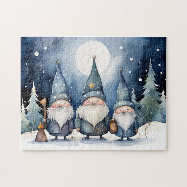 Winter Gnomes Puzzle (Horizontal)