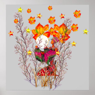 Winter-Göttin Poster