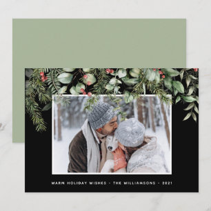 Winter Greenery   Kiefern und Foto Berries Urlaub