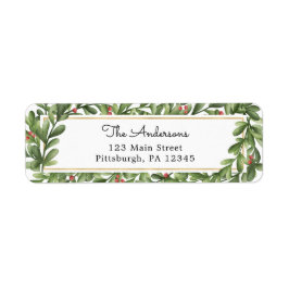 Winter Greenery Rücksendeadresse