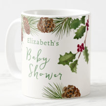 Winter-Grün-Babyshower-Mitgebs-Tasse