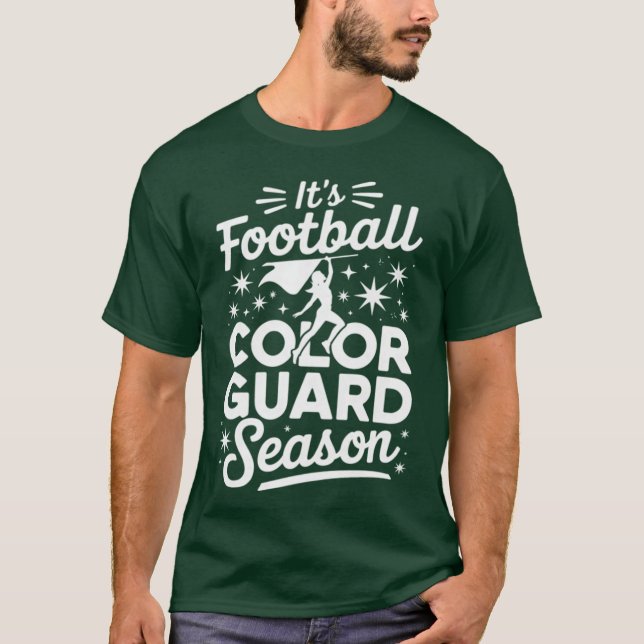 Winter Guard Instructor, Colorguard Trainer T-Shirt (Vorderseite)