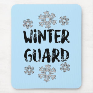 Winter Guard Snowflake Mouse Pad Mousepad