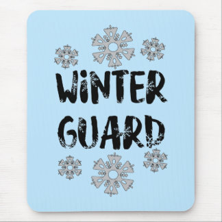 Winter Guard Snowflake Mouse Pad Mousepad